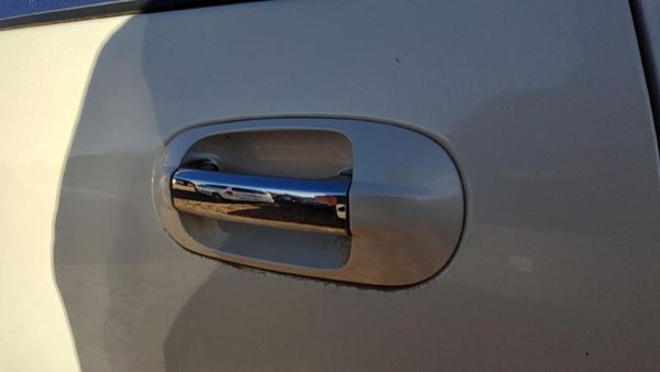 03-17 Navigator Driver Left Rear Outside Door Handle Back Pv White Chocolate — photo 3