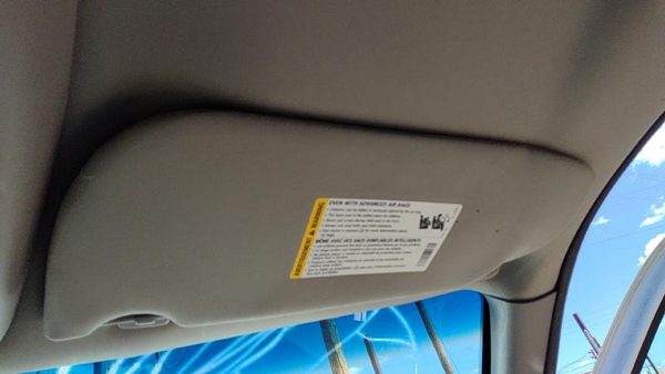2005-2009 Chevy Uplander Passenger Right Sun Visor Oem Gray 17B 15874433 — photo 2