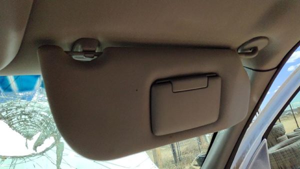 2005-2009 Chevy Uplander Passenger Right Sun Visor Oem Gray 17B 15874433 — photo 3