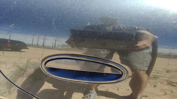 2003-2004 Buick Regal Passenger Right Rear Outside Door Handle Oem Back Black — photo 1