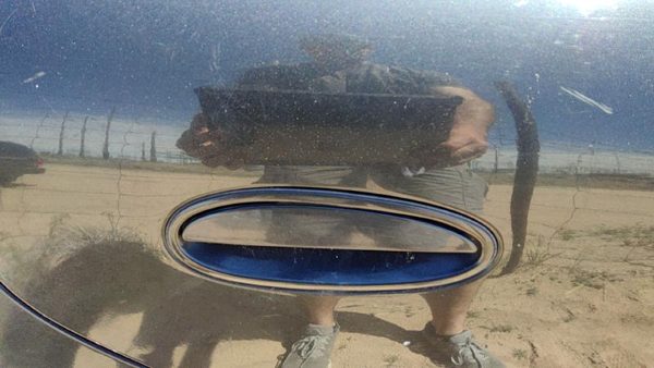 2003-2004 Buick Regal Passenger Right Rear Outside Door Handle Oem Back Black — photo 2