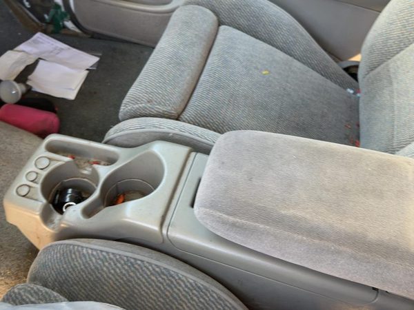 1996 Ford Ranger SuperCab Center Floor Console Assembly Gray G2 Automatic OEM — photo 4
