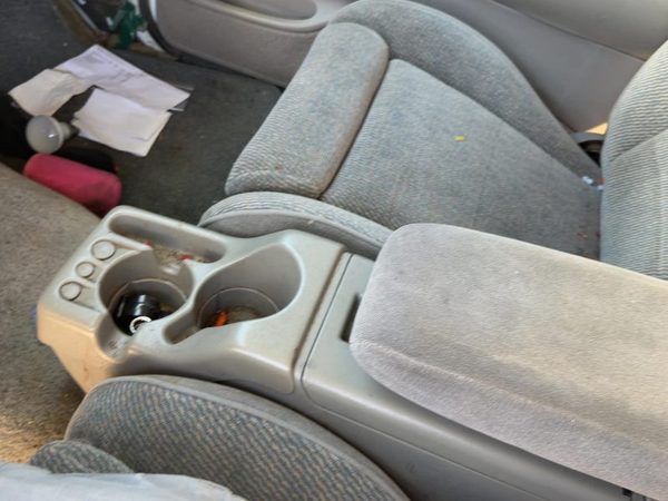 1996 Ford Ranger SuperCab Center Floor Console Assembly Gray G2 Automatic OEM — photo 6