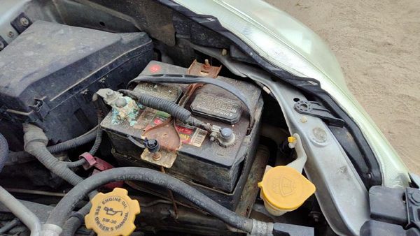 10-14 Subaru Legacy Outback Complete Battery Box Mount Tray With Hold Down 2.5L — photo 4