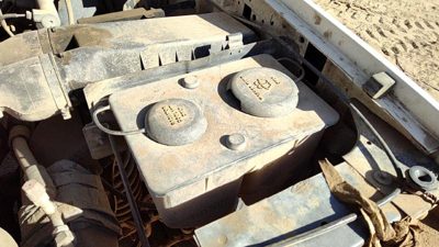 1987-1991 Ford F150 Coolant Reservoir Radiator Overflow Tank Bottle Oem