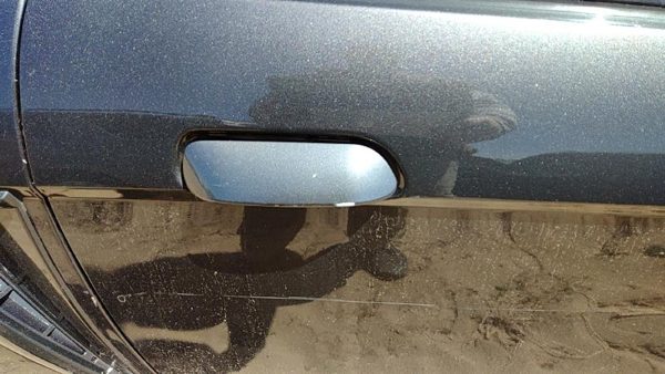 99-04 Ford Mustang Passenger Right Front Outside Door Handle Oem Shadow Gray Cx — photo 1