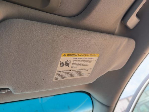 2005-2007 Ford Fivehundred Passenger Right Sun Visor Oem Black Hw 5F9Z7404104Aab — photo 5