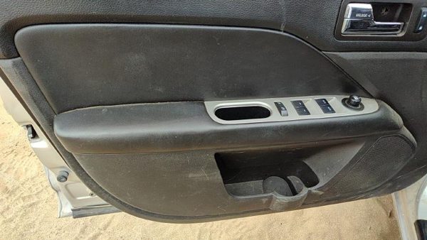 10-12 Fusion Driver Left Front Door Trim Panel With Master Switch Charcoal Fw — photo 7