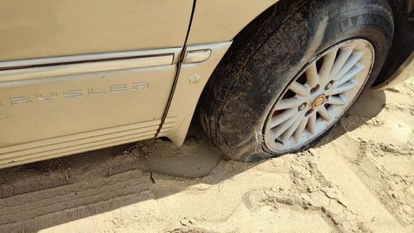96-00 Town & Country Passenger Right Moulding From Fender Oem Trim Strip Gold — photo 3