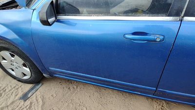 2008 Dodge Avenger Front Door LH Blue Pbd