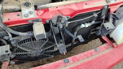 1994-1996 Ford Aspire Hood Latch Assembly With Bracket Oem F4bz16138a