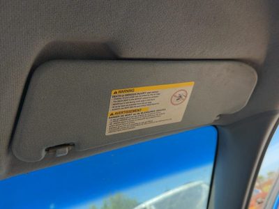 2004-2005 Chevy Aveo Passenger Right Sun Visor Oem Gray 82C 96620109