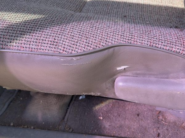 1988-1995 Isuzu Pup Front Seat Assembly Oem Bench Complete Gray — photo 2
