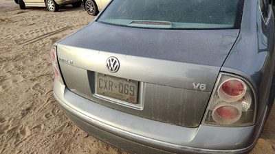 2002 Volkswagen Passat Trunk/decklid/hatch/tailgate Silver