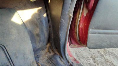 1990-1997 Nissan Hardbody Passenger Right Lower Kick Trim Panel Oem Gray