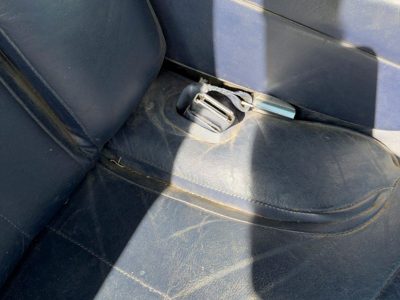 94 Lincoln Town Car Passenger Right Front Seat Belt Buckle Receiver Oem Blue Dp