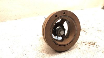 11-22 F250 Harmonic Balancer Crankshaft Pulley With Bolt Oem 6.2l 4x4 Bc3z6312a