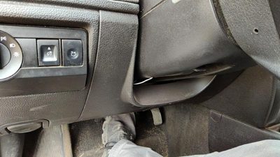 10-12 Ford Fusion Lower Dash Under Column Knee Bolster Trim Panel Charcoal Fw