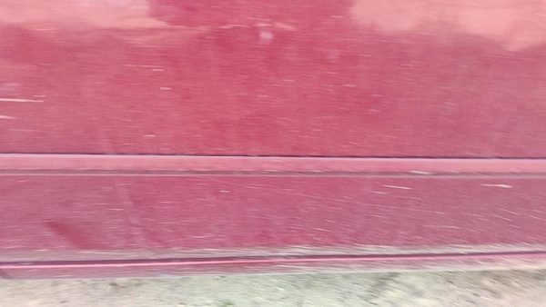 04-06 Nissan Altima Passenger Right Front Moulding From Door Trim Strip Red A15 — photo 3