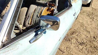 1975 Cutlass Supreme Driver Left Side Mirror Door Mounted Oem 2 Door Coupe