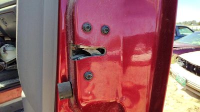 1999-2007 F250 Super Duty Passenger Right Front Door Latch With Rods/cables Oem