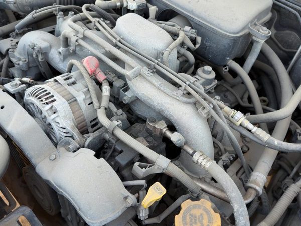 04-07 Legacy Outback Complete Fuel Rail With Injectors Set Loaded Oem 2.5L — photo 1