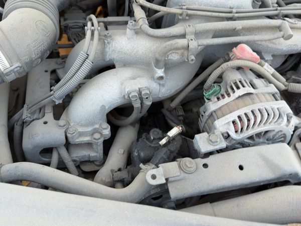 04-07 Legacy Outback Complete Fuel Rail With Injectors Set Loaded Oem 2.5L — photo 3