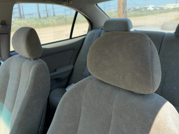 01-02 Elantra Pair Of Front Headrests Oem Left Right Set Seat Beige Gray Ze — photo 4