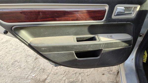 07-09 Lincoln Mkz Driver Left Rear Door Trim Panel With Switches Back Black Mw — photo 6
