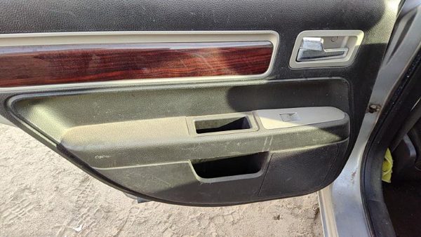 07-09 Lincoln Mkz Driver Left Rear Door Trim Panel With Switches Back Black Mw — photo 5