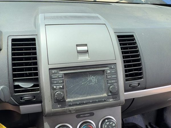 10-12 Nissan Sentra Trim Bezel Around Radio Surround Dash Panel Oem Charcoal X — photo 4