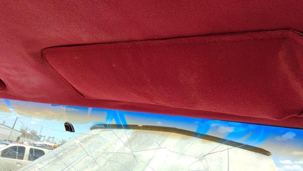 88-94 Gmc Sierra 2500 Passenger Right Sun Visor Oem Red — photo 2