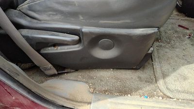2001-2005 Chevy Venture Passenger Right Side Seat Trim Panel Oem Gray 14D