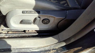 06-14 Vw Jetta Driver Left Side Power Seat Switch With Trim Panel Oem Gray