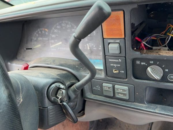 1997 Chevy Silverado 1500 Steering Column Assembly Oem Gray 26061785 — photo 1