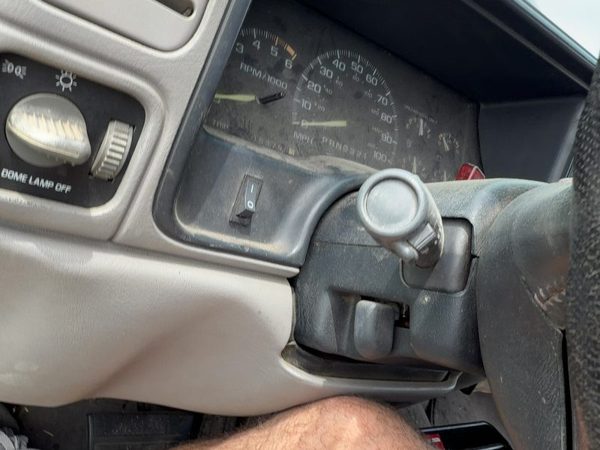 1997 Chevy Silverado 1500 Steering Column Assembly Oem Gray 26061785 — photo 4
