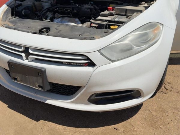 2013-2016 Dodge Dart Front Bumper Cover Assembly Oem White Pw7 1Wc26Tzzac — photo 4