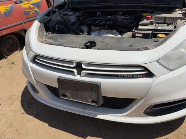 2013-2016 Dodge Dart Front Bumper Cover Assembly Oem White Pw7 1Wc26Tzzac — photo 3