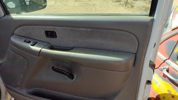 99-02 Silverado 1500 Passenger Front Door Trim Panel With Switches Gray 92D — photo 2