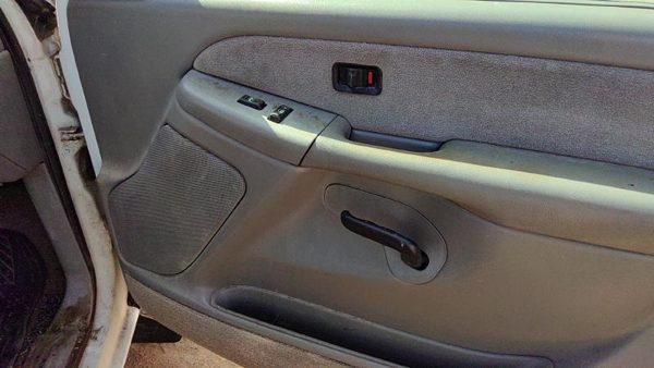 99-02 Silverado 1500 Passenger Front Door Trim Panel With Switches Gray 92D — photo 5