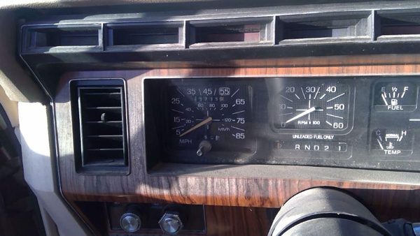 1981 Ford F-150 Dash Panel F150 Trim Bezel Around Speedometer OEM Surround — photo 5