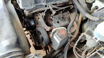 1998-2003 S10 Pickup Mount Bracket Set For Power Steering Pump Oem 2.2L