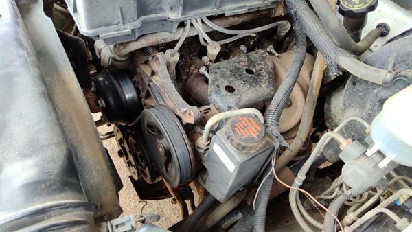 1998-2003 S10 Pickup Mount Bracket Set For Power Steering Pump Oem 2.2L — photo 1