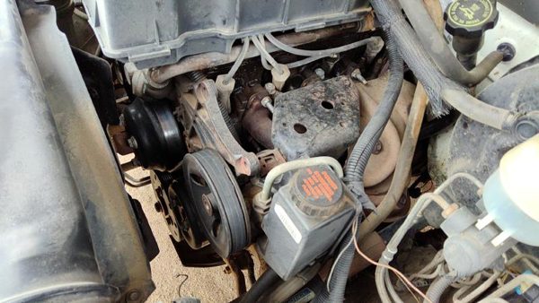 1998-2003 S10 Pickup Mount Bracket Set For Power Steering Pump Oem 2.2L — photo 2