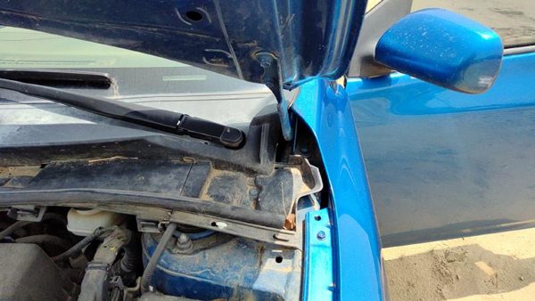 2009-2013 Toyota Corolla Driver Left Hood Hinge Assembly Oem Blue 8T7 5342002170 — photo 5