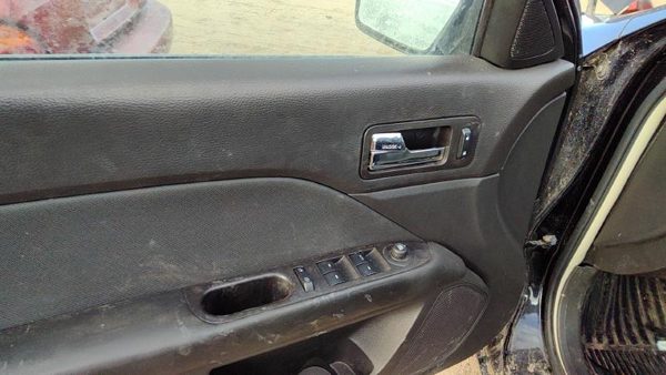 10-12 Fusion Driver Left Front Door Trim Panel With Master Switch Charcoal Dw — photo 4
