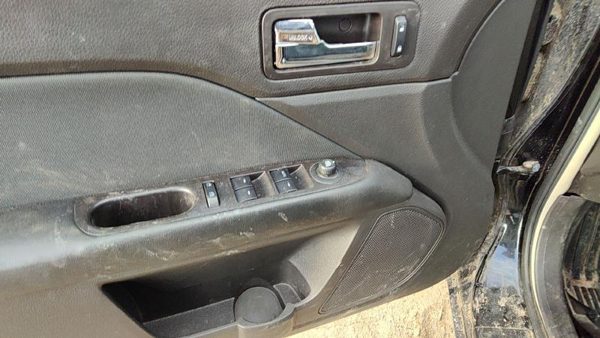 10-12 Fusion Driver Left Front Door Trim Panel With Master Switch Charcoal Dw — photo 6