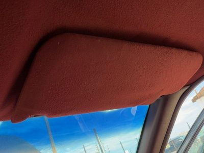 1994 Olds Eighty Eight Passenger Right Sun Visor Oem Red