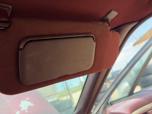 1994 Olds Eighty Eight Passenger Right Sun Visor Oem Red — photo 6