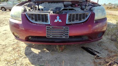 2004-2012 Mitsubishi Galant Front Bumper Cover Assembly Oem P06 Ultra Red Pearl